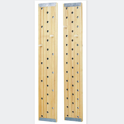Aptidão Peg Board de escalada de madeira fixado na parede do Gym
