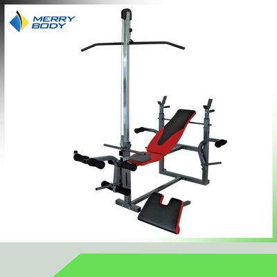 Espumam os equipamentos que integrados da aptidão do Gym o Lat puxa para baixo a plataforma do banco da máquina
