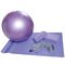 A bola da ioga da bola 5 IN1 55cm da massagem do Pvc do bloco da correia ajustou a correia do bloco do Gym