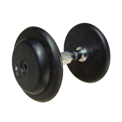 Pesos revestidos de borracha 2.5kg 5kg 7.5kg do reparo principal redondo